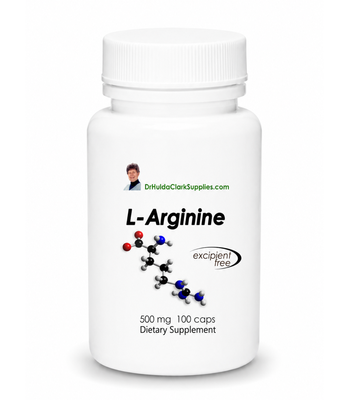 L-Arginine, 100 Caps, Dr Hulda Clark Supplies