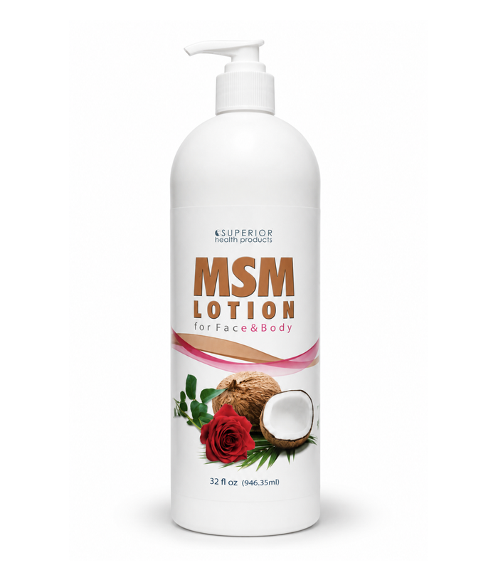 MSM Lotion, 32oz, Superior Health Products