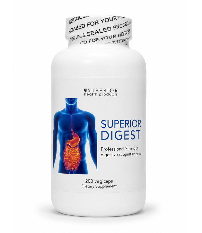 Superior Digest Plus, 200 Veg Caps, Superior Health Products