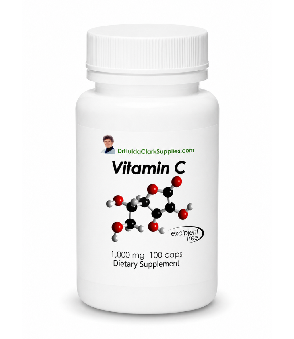 Vitamin C, 100 Caps, Dr Hulda Clark Supplies