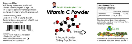 Camu Camu Berry Powder, Vitamin C, Dr Clark Supplies