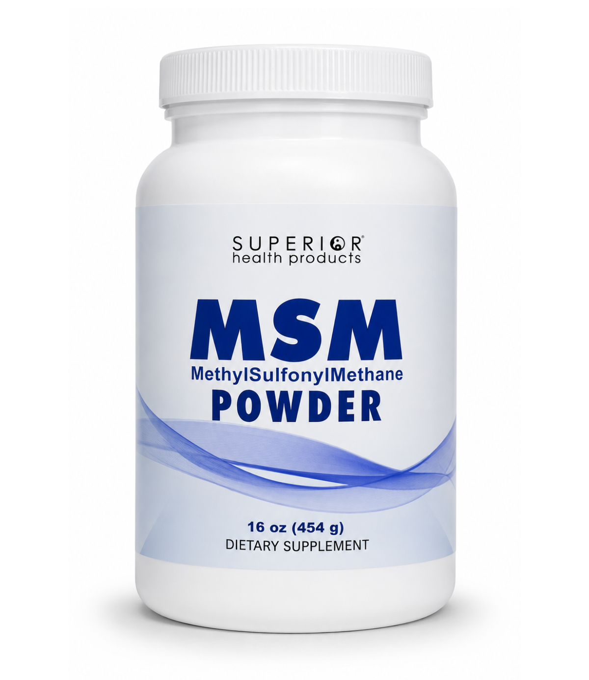 MSM, Powder, 16oz, Superior Health Products