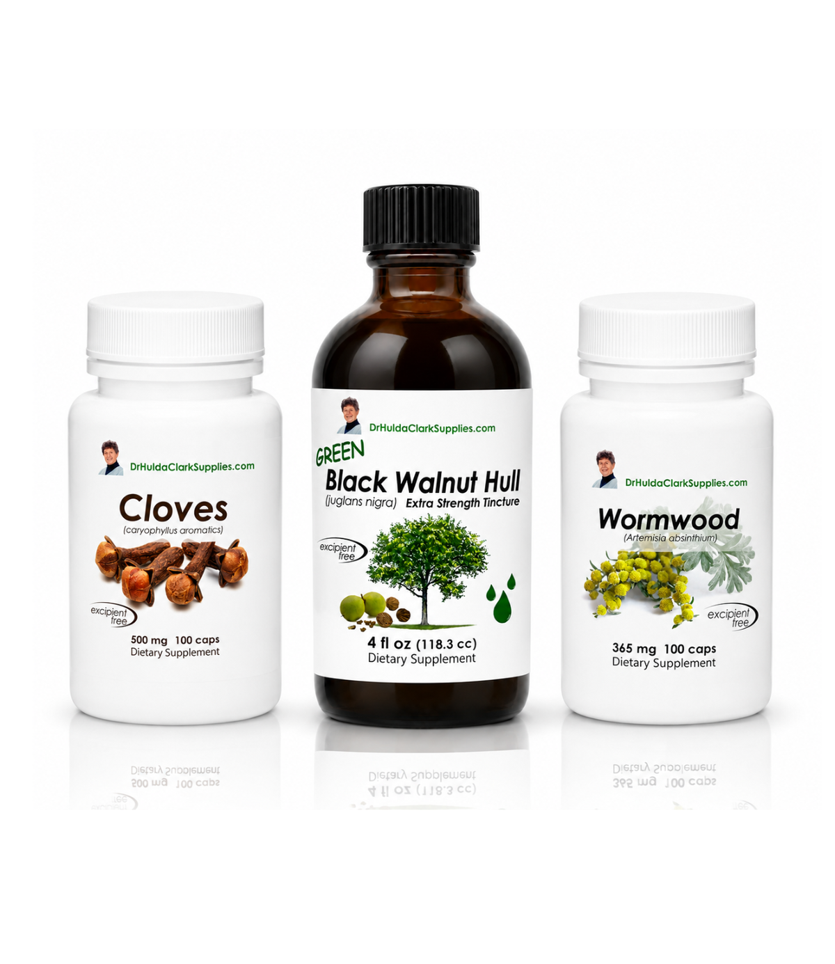 Dr Hulda Clark's Parasite Cleanse, with 4oz Tincture