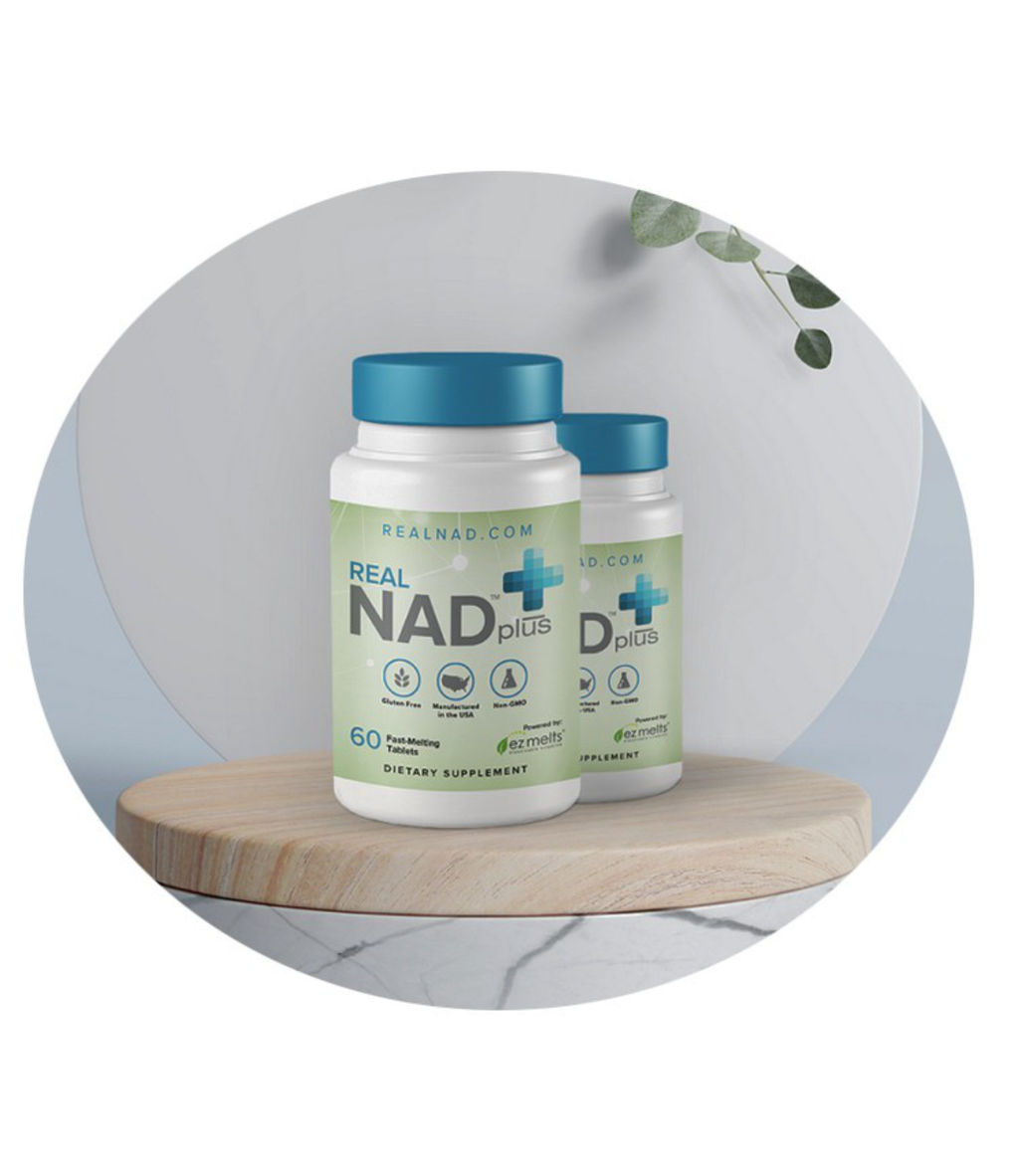 Real NAD+, 60 EZ Melt Tablets, Avior