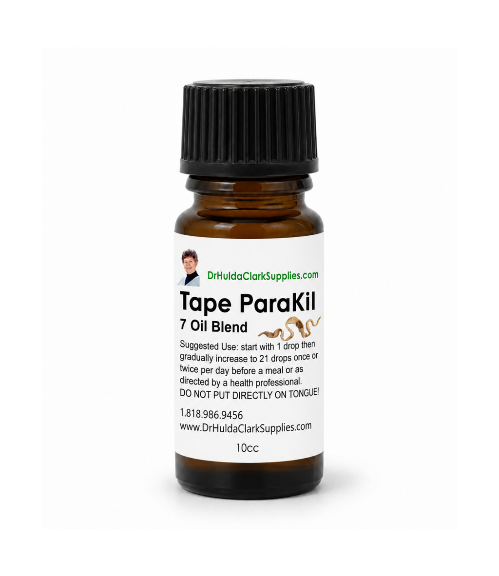 Tape ParaKil, 7 Oil Blend, 10cc, Dr Hulda Clark Supplies