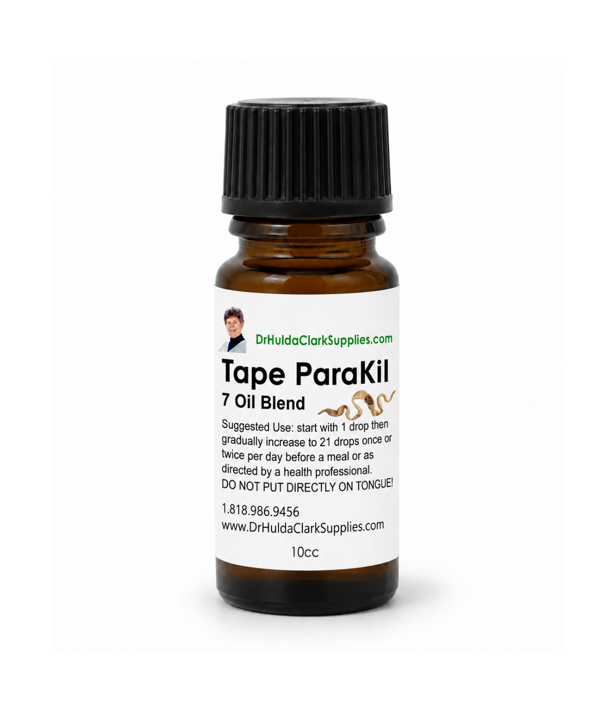 Tape ParaKil, 7 Oil Blend, 10cc, Dr Hulda Clark Supplies