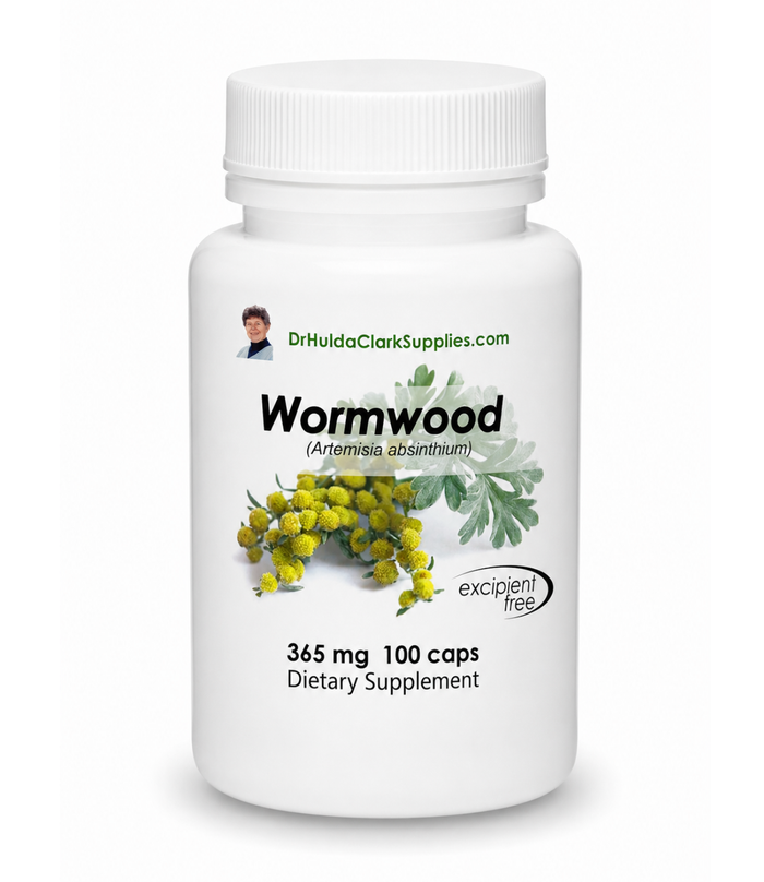 Wormwood, 100 caps, Dr Hulda Clark Supplies
