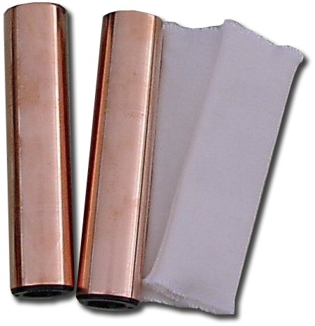Copper Handholds with Cotton Covers