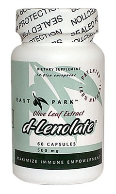 East Park Research d-lenolate Olive Leaf Extract 180 caps