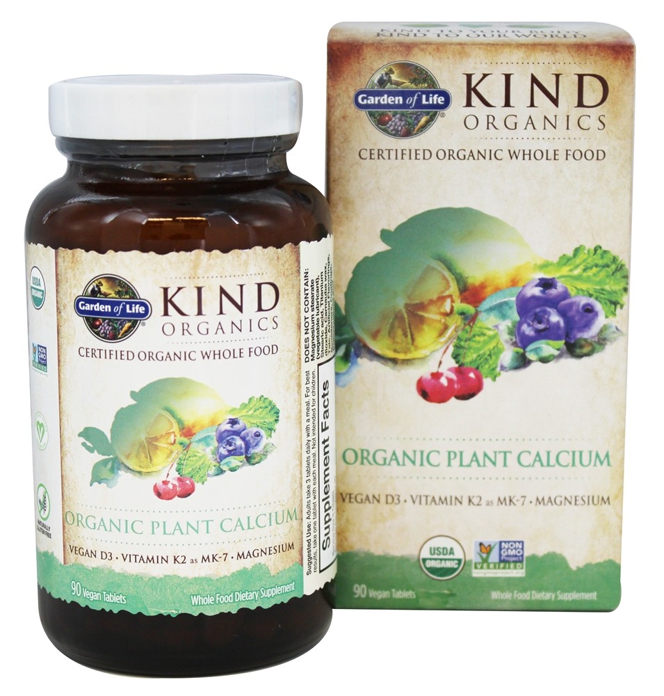 Garden of Life MyKind Organics Plant Calcium